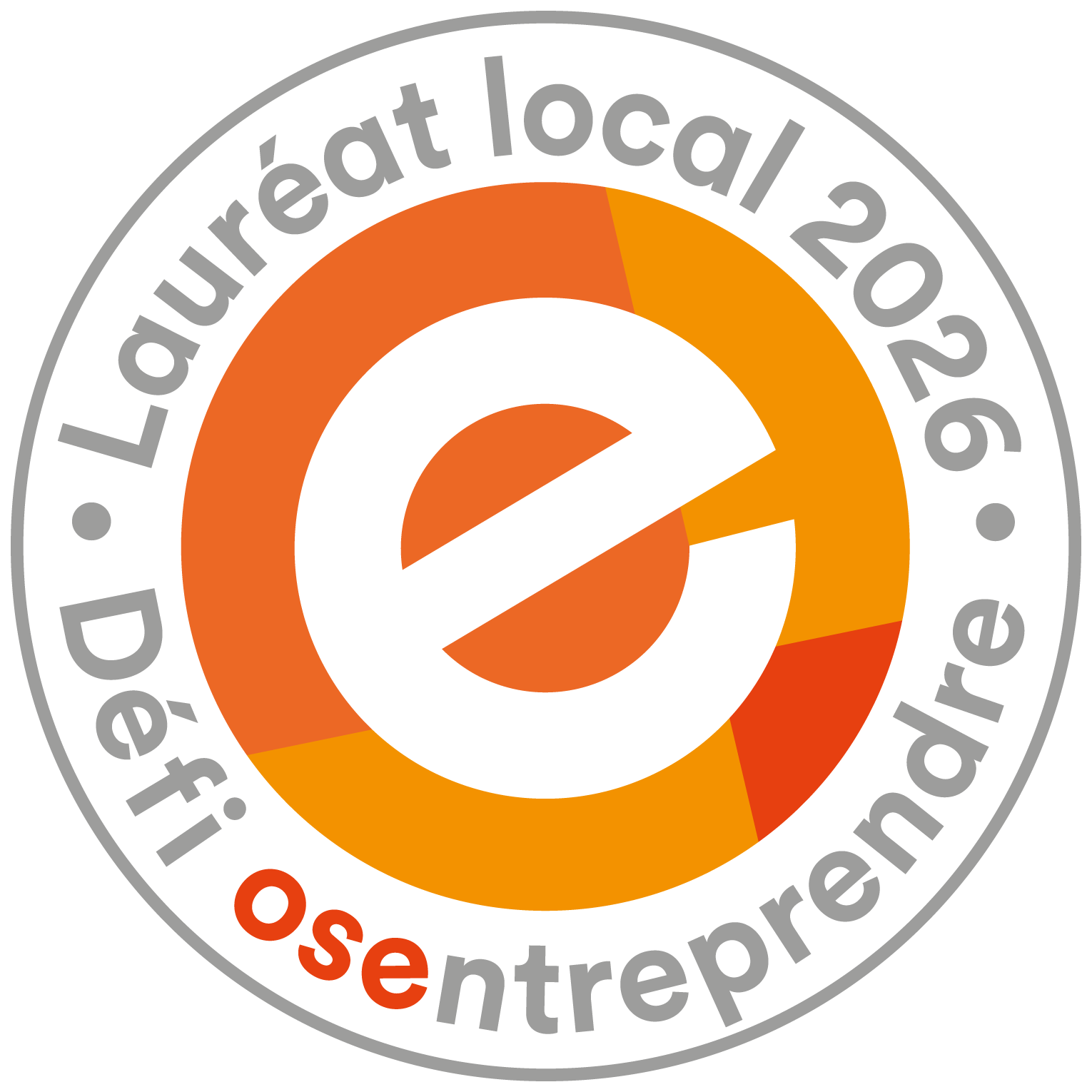 Sceau Lauréat Local 2026 — Défi OSEntreprendre
